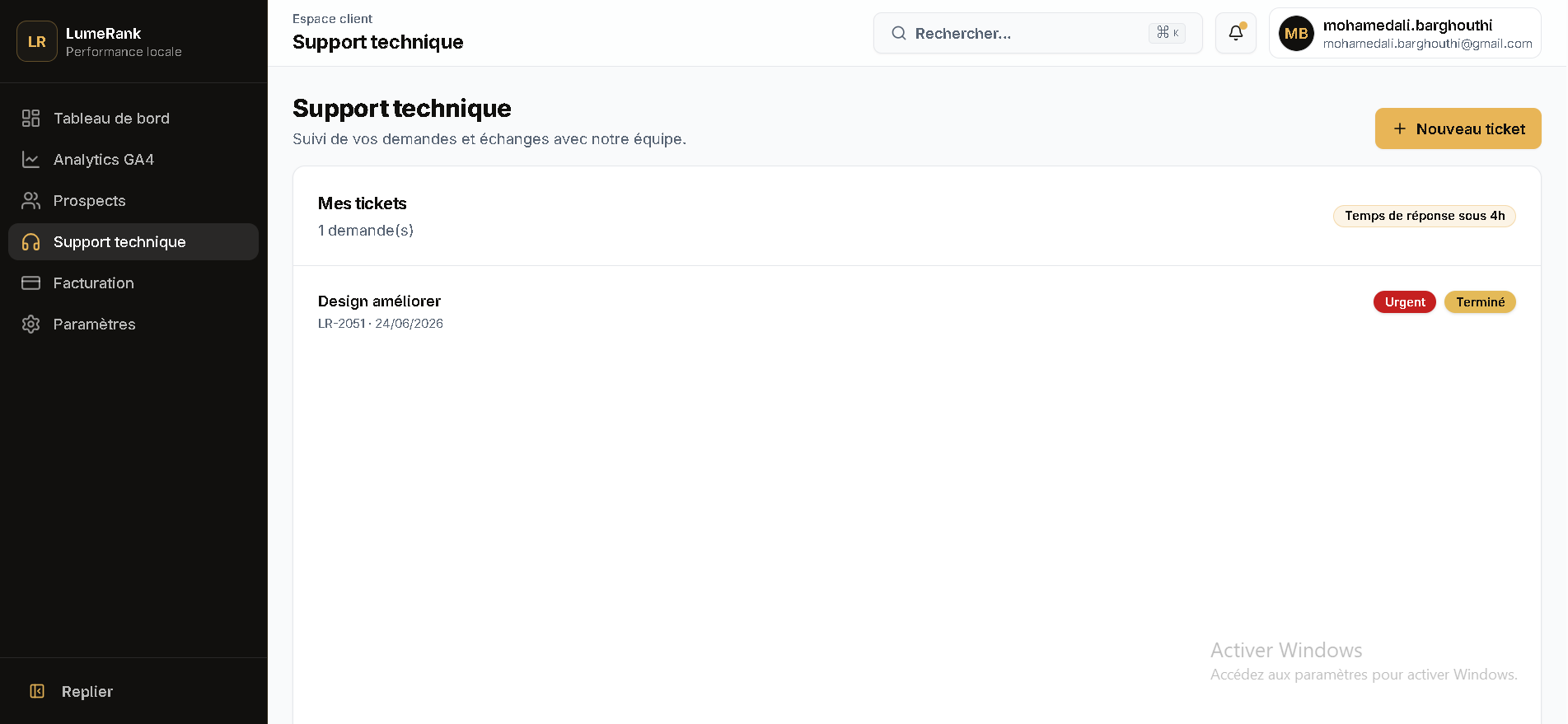 Support & Évolutivité en 1 Clic